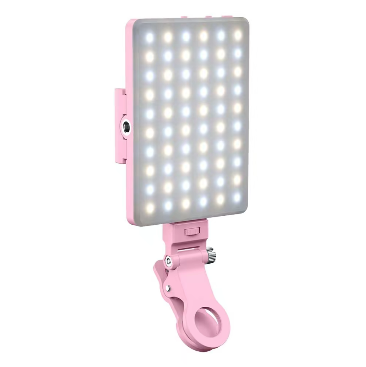 Clip-on Selfie Light with 60 LEDs and Adjustable Brightness
