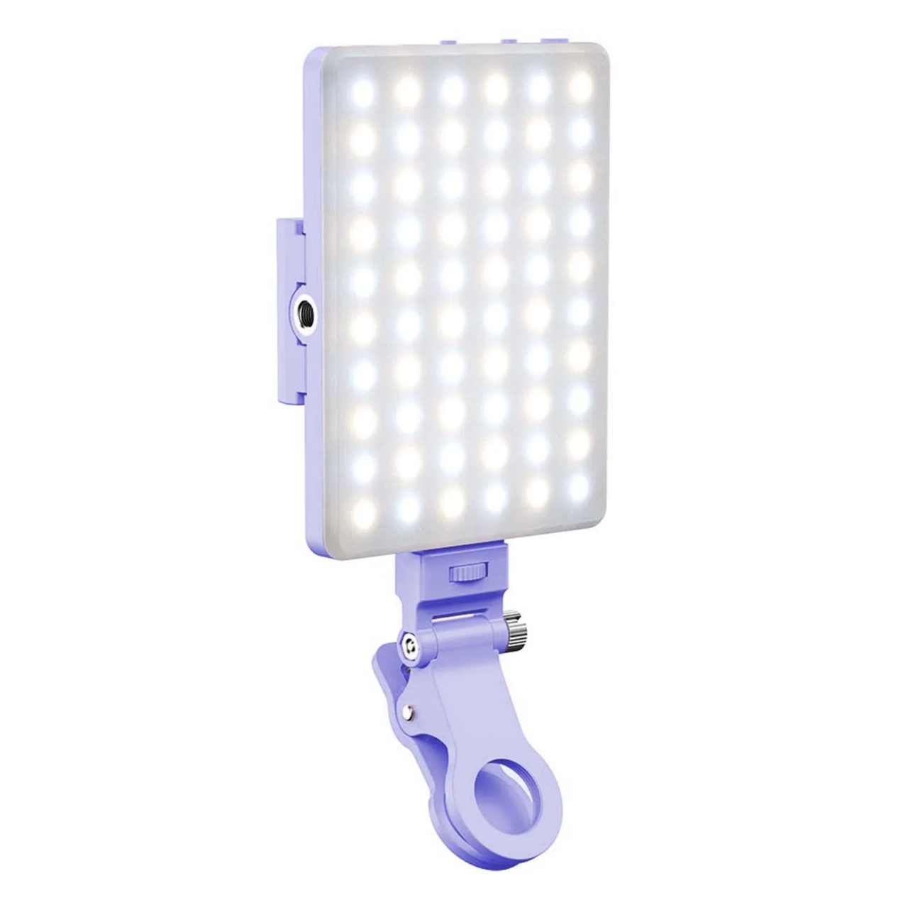Clip-on Selfie Light with 60 LEDs and Adjustable Brightness