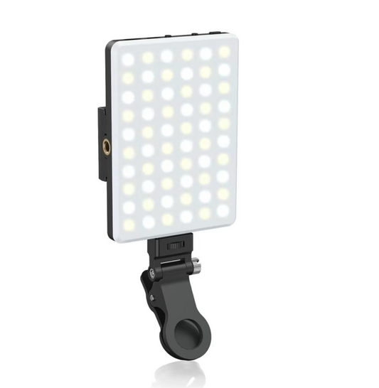 Clip-On Selfie Light | Studio Lighting On the Go
