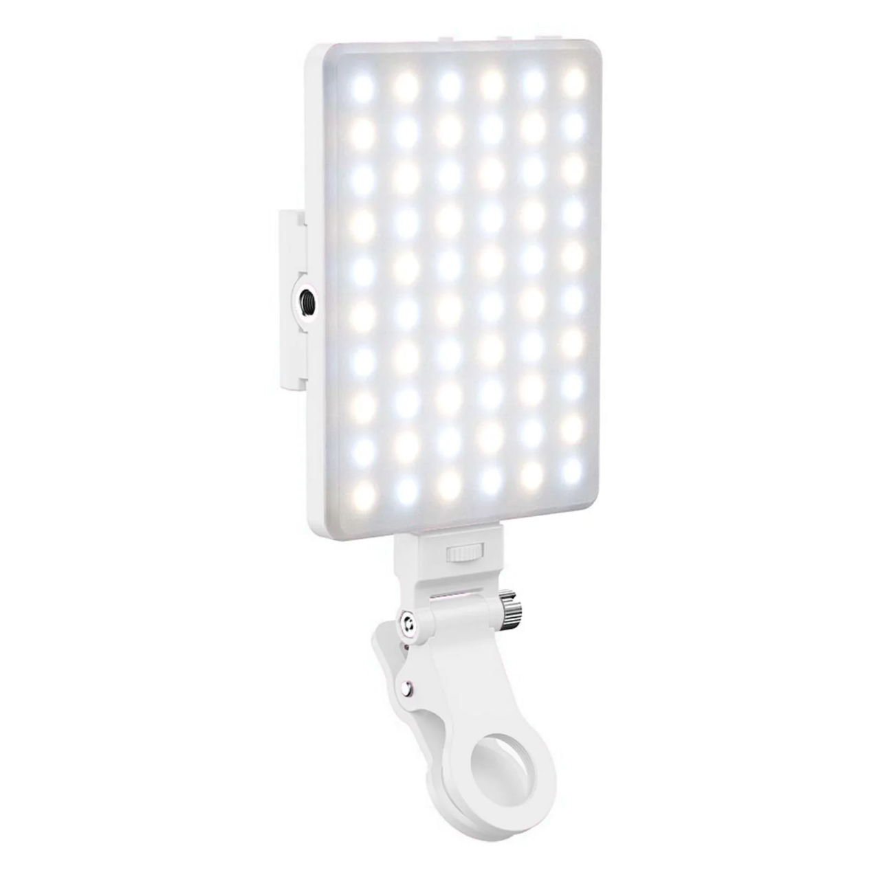 Clip-on Selfie Light with 60 LEDs and Adjustable Brightness